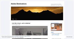 Desktop Screenshot of blog.adobedestinations.com